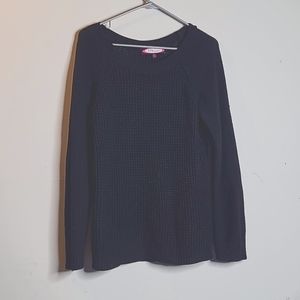 t/o sweaters XL black knit sweater